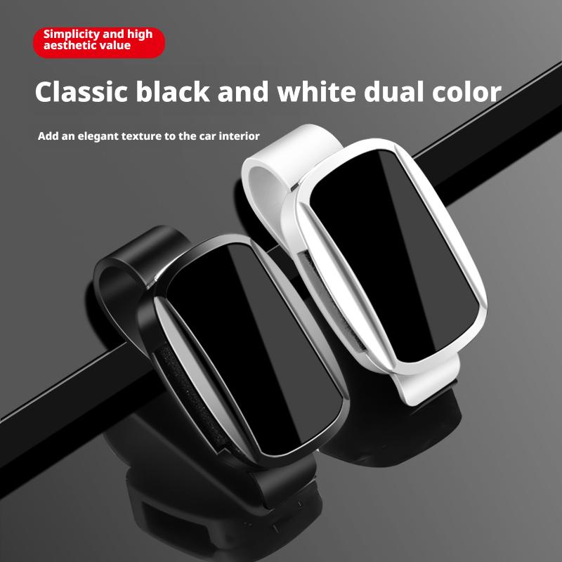 AVM1 Car Sunglasses Clip Sun Visor Glasses Holder Card Ticket Holder Stable Storage Clips Eyeglasses Hanger For cadillac