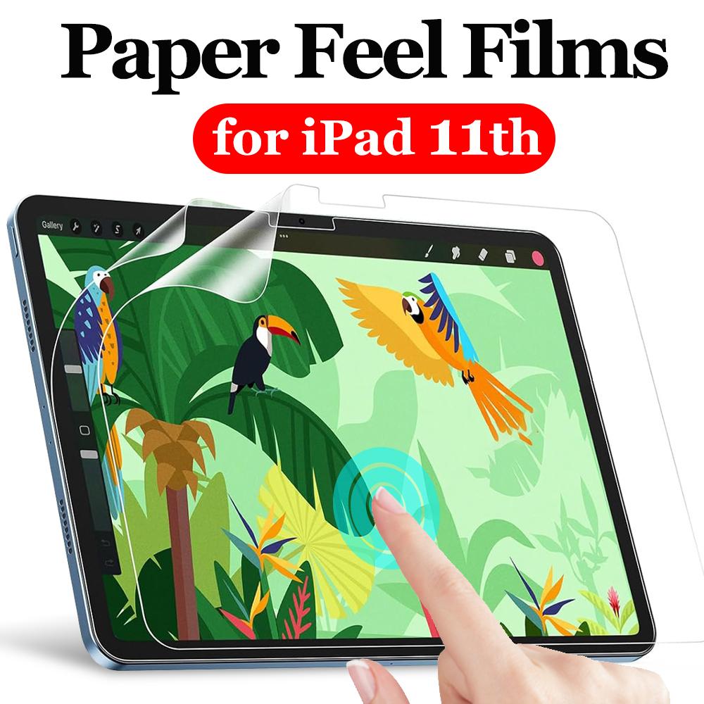 1/2PCS Flexible Paperfeel Screen Protectors for IPad A16 11th 2026 Anti-scratch Anti-glare Matte PET Film for IPad 11th 11 Inch