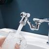 Вращающаяся насадка-распылитель для удлинения крана, насадка для крана, универсальный удлинитель для смесителя в ванной, аэратор, 2 режима распыления, кран