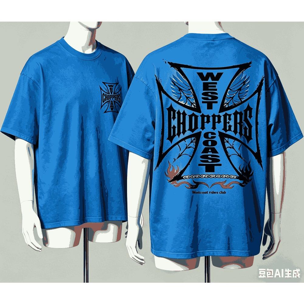 West Coast Choppers for Fan Gift T-shirt Men Women Harajuku Oversized Unisex Short Sleeve Streetwear high quality Couples Classic soft Retro Fashion