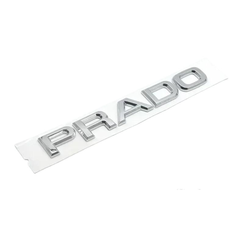 3D буквы Эмблема Наклейка на багажник Для Toyota prado Задняя наклейка Наклейка на дверь багажника Аксессуары для тюнинга авто