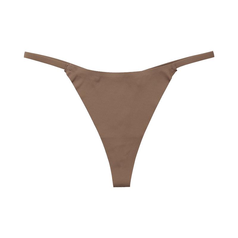 Sexy Icecream Panties Women Cinoon Lowwaist Underwear Thong Female G String Lingerie Temptation No Trace One Piece Intimates