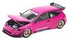 POP RACE X Enigma Pandem Civic EG6 Pink Finished Model PRE008 1/64 -