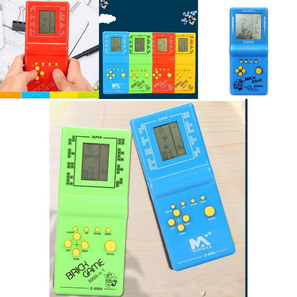 Ретро Классическая Детская 8090 Портативная Консоль Большой Экран Тетрис Электронная Игрушка