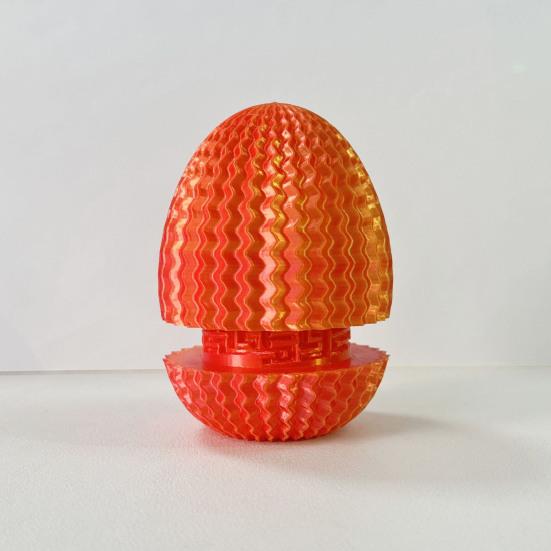 3D-печатное яйцо-лабиринт, игрушка для снятия стресса, образовательный лабиринт, ящик для хранения яиц, контейнер, игрушка-непоседа, домашний офис, пасхальное украшение