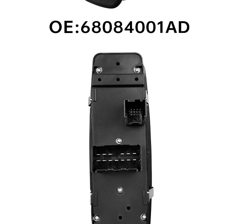 68084001AD: Переключатель стеклоподъемника левой водительской двери Dodge Jeep Liberty