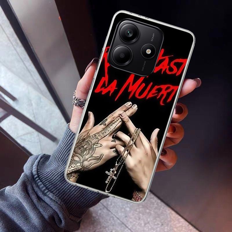 Anuel AA Real H-Hasta La M-Muerte Phone Case For Xiaomi Redmi Note 15 14 14S 13 12S 12 Pro Plus 11S 11 10S 10 4G Cover 11E 11T 5