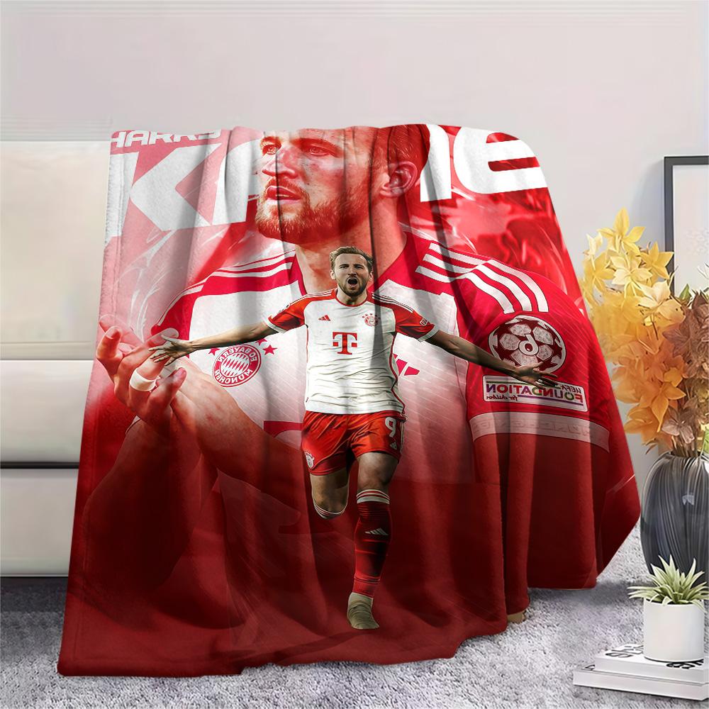 Bayern Print FlAannel Blanket, High quality Comfortable for All Seasons, Home Decor, Warmth and Comfort