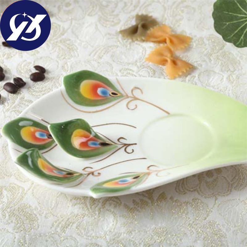 200 мл костяная Cna 3D цветная эмалевая кофейная чашка с изображением животных с блюдцем и ложкой керамические чашки для послеобеденного чая Drinkwkare