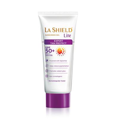 Солнцезащитный гель La Shield Lite SPF 50 PA+++ Минеральный 50 г | Без масел, широкий спектр защиты | Без белого налета | Рекомендовано дерматологом