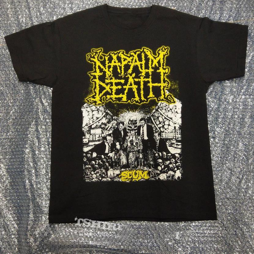 Napalm Death - Scum T-shirt Cotton For men Women All Size S-2345XL