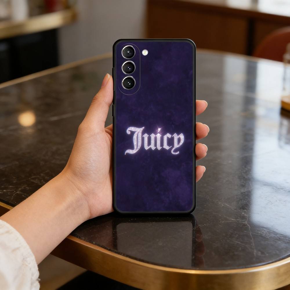 Чехол P-Pink J-Juicys C-Coutures для Samsung Galaxy S21 S25 FE S24 S23 Ultra S20 S9 S22 Plus S10 TPU Чехол