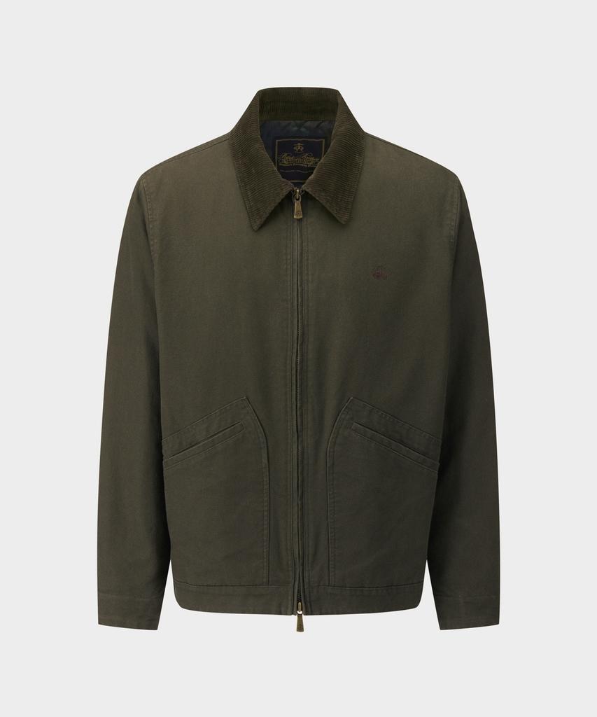 Brooks Brothers [Heritage] Washed Work Jacket (Khaki) (Bbopmhf306)