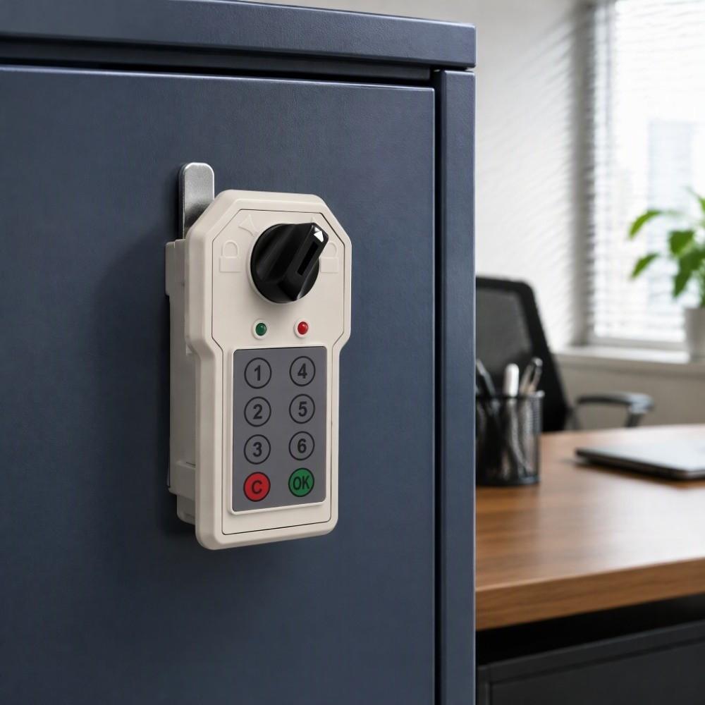 6 Digit Code Cabinet Coded Lock Metal Password Security Lock Durable Combination Cam Lock  Cabinet