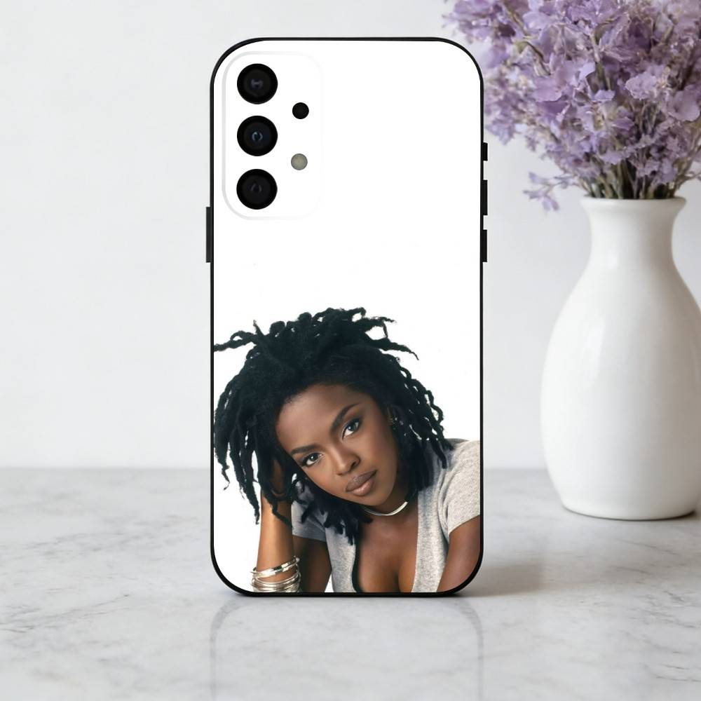 Чехол для телефона Singer L-Lauryn-N H-Hill-L Для Samsung Galaxy A73,A72,A71,A70,A53,A52,A51,Другие Мягкий Черный Чехол