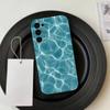Water T-texture Phone Case Black Silicone Soft For Samsung S25,S24,S21,S22,S23,S30,Ultra,S20,Plus,Fe,Lite