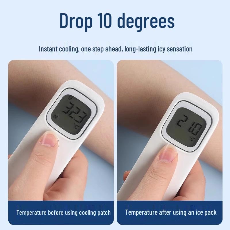 Охлаждающий пластырь для новичков: Освежающее облегчение от летней жары, Наклейка для отвода тепла мобильного телефона