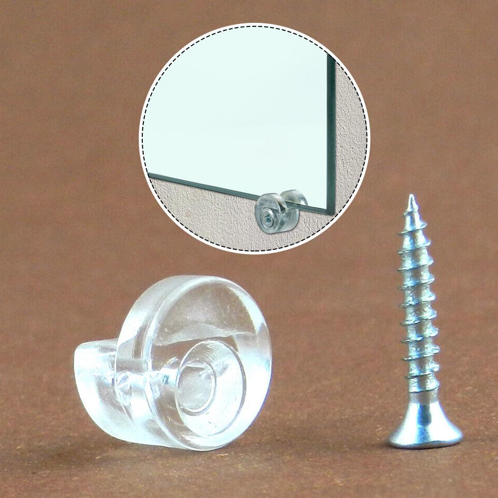 Mirror Wall Hanging Fixing Kit Glass Bracket Mirror