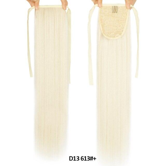 MERISIHAIR 22-дюймовые синтетические волосы, термостойкие прямые волосы с хвостиком, накладные волосы, наращивание волос, парик с конским хвостом