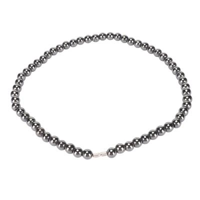 Магнитное ожерелье из бисера для мужчин и женщин, целебный камень, облегчение боли при артрите, ожерелье для бессонницы