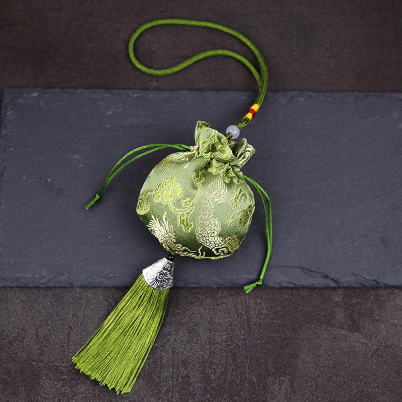 Ancient Style Lavender & Mugwort Sachet - Dragon Boat Festival Mosquito Repellent Pouch