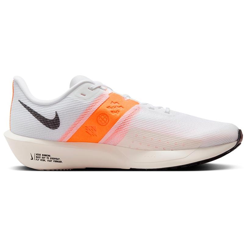 Nike Air Zoom Rival Fly 4 White Total Orange Мужские кроссовки Pale-Ivory Black FV6040-101