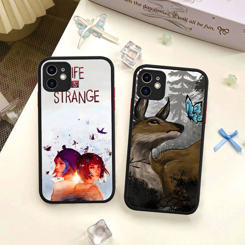 Чехол для телефона для видеоигры Life Is Strange Before The Storm для IPhone16 15 14 13 12 11 Pro Max Plus X XS MAX Матовый чехол