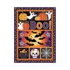 Halloween Print Pumpkin Castle Blanket Flannel Blanket Throw Blanket