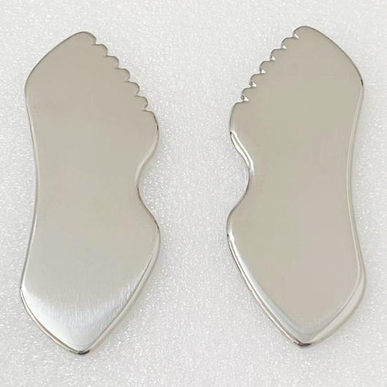 Инструмент Gua Sha, скребковая доска Gua из нержавеющей стали для лица, тела, миофасциальная массажная доска, устойчивый к ржавчине инструмент для подтяжки кожи для друзей семьи