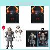 Оно 2 Клоун 7 дюймов ПВХ Фигурка Действия с Подвижными Суставами Для Коллекционеров