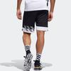 adidas Баскетбольные Шорты Мужские Черные Умеренно Прямые Брюки DZ5819