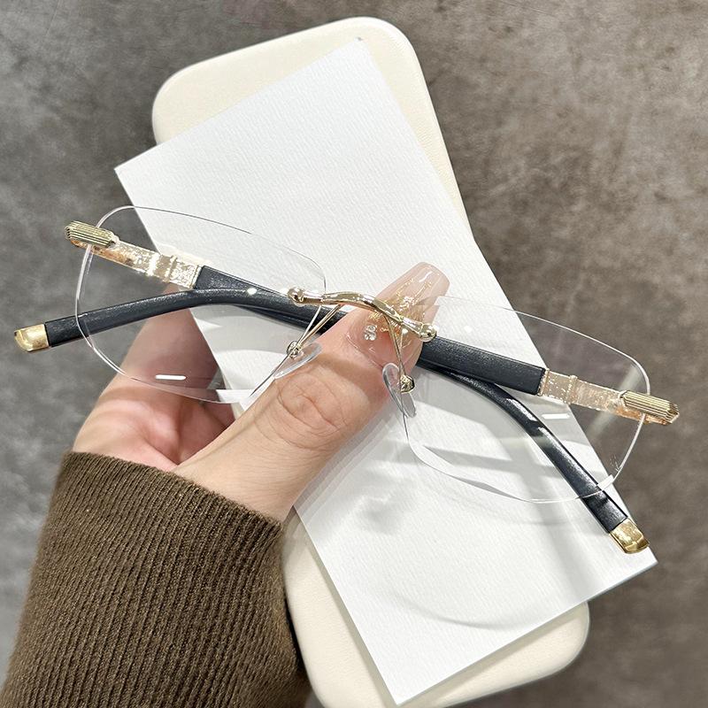 Квадратные очки для чтения с защитой от синего света, металлическая оправа для мужчин и женщин, компьютерные очки, против усталости +1.5 +2.0