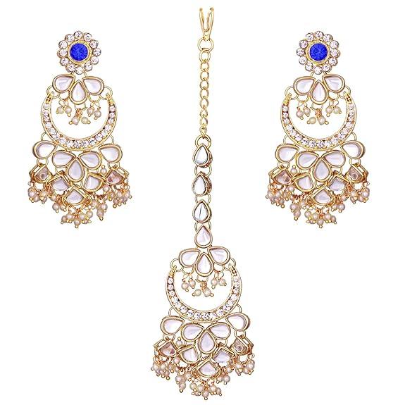 Кундан Традиционный Этнический Набор Украшений Подарок для Женщин