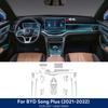 Для BYD Seal U Sealion 6 Song Plus DMI EV -2024 Автомобильный центральный экран навигации приборной панели TPU Защитная пленка для интерьера