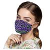 10PCS Unisex Adult Leopard Print Outdoor Mask Protective Disposable Face Mask