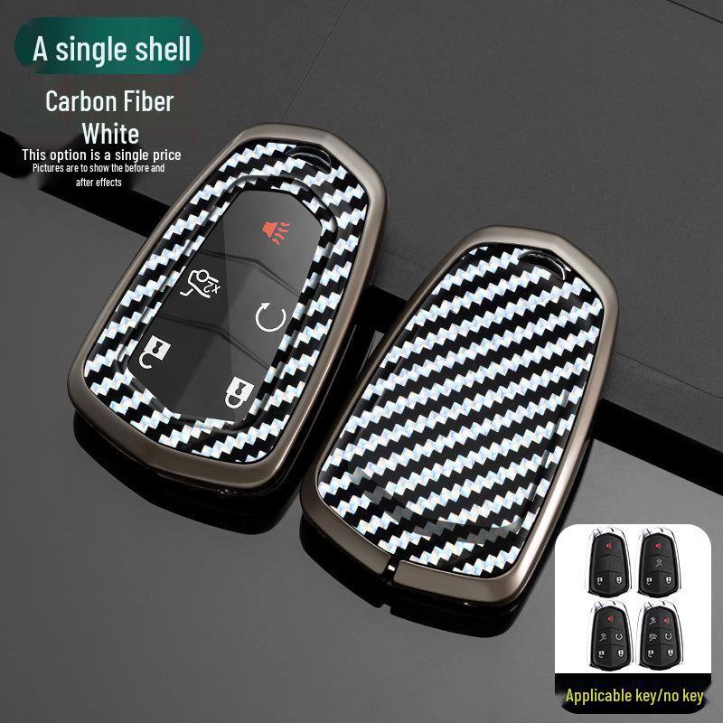 Cadillac Key Case: Fits XT5, CT5, XT6, XT4, CT ATSL, CT4, XTS - Shell Bag with Buckle