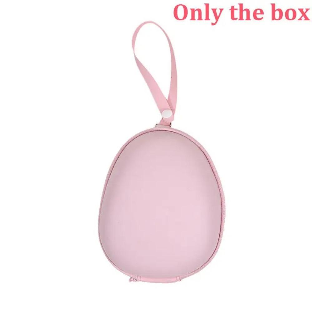 Colorful Memory Foam Neck Pillow Bag PU Nap Pillow Storage Box U-Shaped Neck Pillow Bag Travel Use