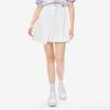 Fila Спортивная жизнь Однотонная плиссированная тканая юбка Удобная повседневная мини-юбка Женские юбки Облачно-белый F11W238310F-WT