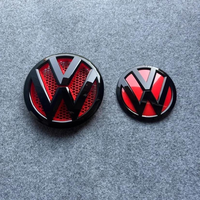 VW GTI GOLF 2026 Горячее Для VW VOLKSWAGEN Volkswagen Multivan T5 2011-2015 3D Передний Задний Значок-Эмблема Автомобиля Набор, ABS Авто Логотип Замена