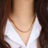 10 pieces width 1.5mm/2mm/2.4mm/3mm stainless steel box chain necklace DIY men's and women's jewelry making