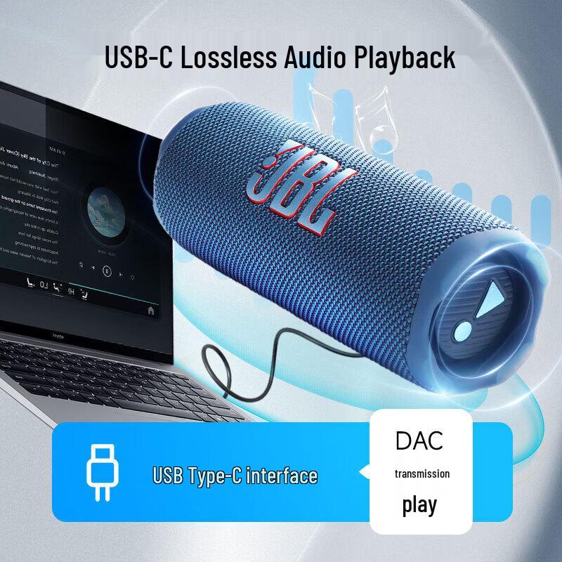 JBL Портативная Bluetooth-колонка Flip 7, штекер CN (адаптер в комплекте)