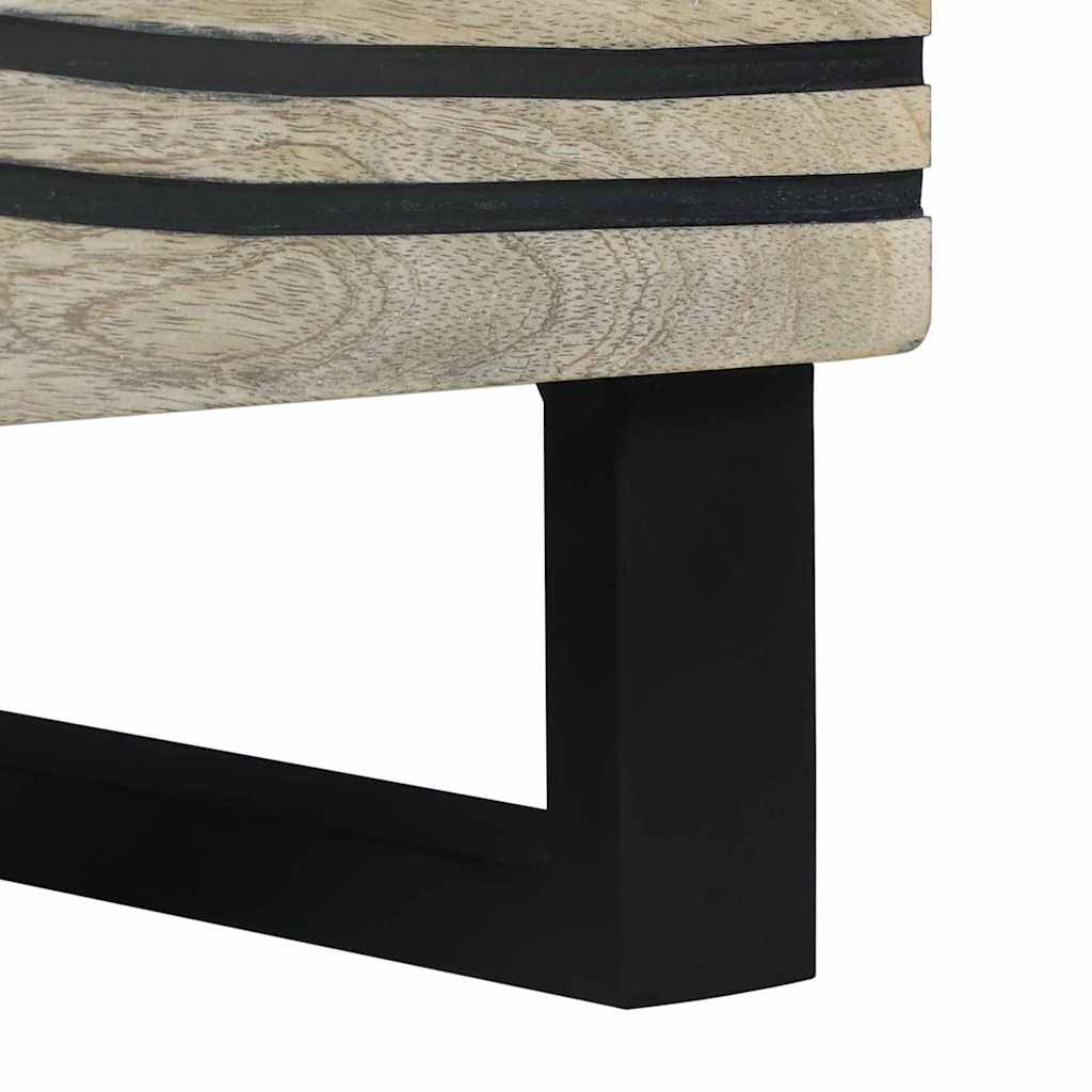 Nightstand White 40 x 33 x 46 cm Engineered Wood