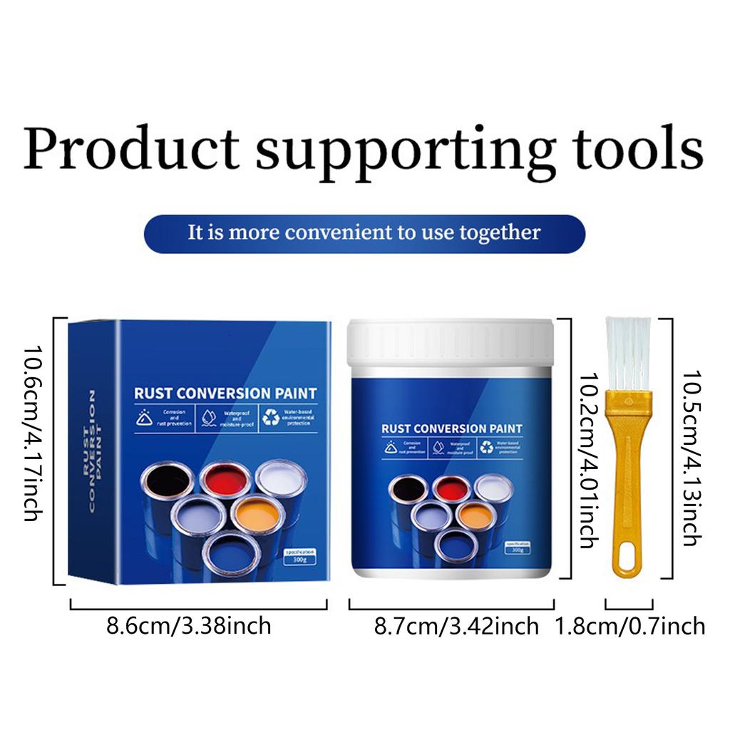 Rust Converters Metal Paint Creates Waterproof Layer for Protective Suitable for Night Use And Moisture Environment