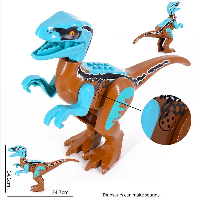 MOC Мир Динозавров Юрского Периода Брахиозавр Строительные Наборы Кубики Кирпичики Фигурки Динозавров Раптор Парк Динозавров Игрушки для детей подарки