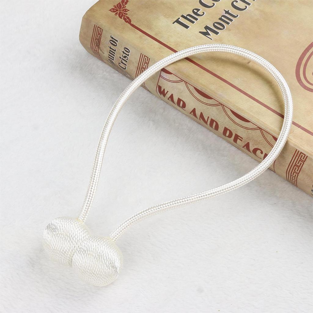 Magnetic Curtain Tiebacks Modern Decorative Curtain Holdbacks No Drill Required Window Treatment Accessories