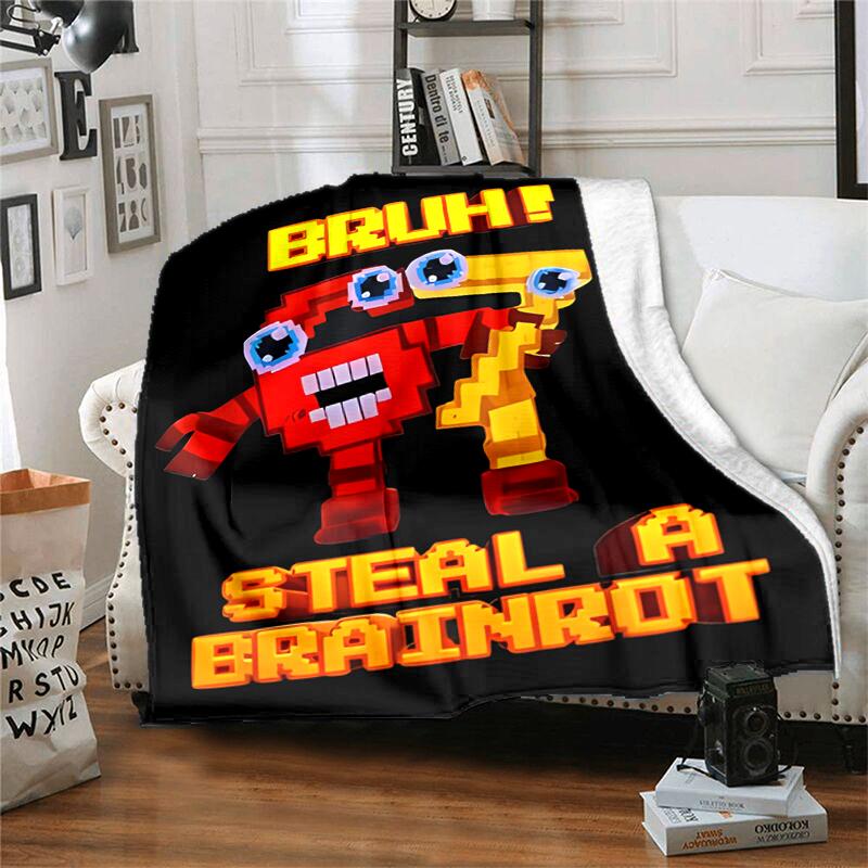 1pc Blanket SIX SEVEN Print Design, Lightweight Blanket for Sofa, Bed- Soft &Warm, Gift for All Seasons like Christmas, Halloween