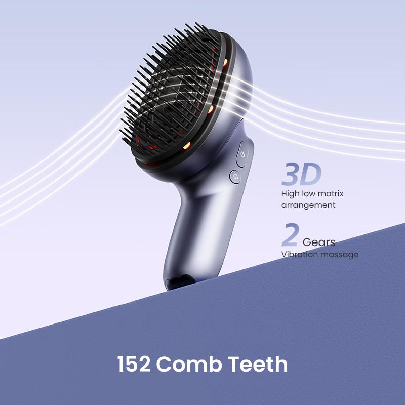 Philips PPM5301H массажная расческа для кожи головы, интеллектуальная массажная расческа, питательный уход за волосами, эфирное масло, массажер для головы для кормления, беспроводной портативный