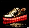Colorful LED Light-Up Low-Top Sneakers - Casual Korean Style for Men’s Dance and Sports