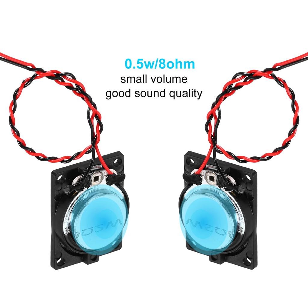 Uxcell 6 шт. 16 Ом Маленький динамик Металлический корпус Круглый Внутренний Микро Магнитный Динамик Мини Динамик для DVD EVD Мультимедиа Мобильный Портативный Рекламный