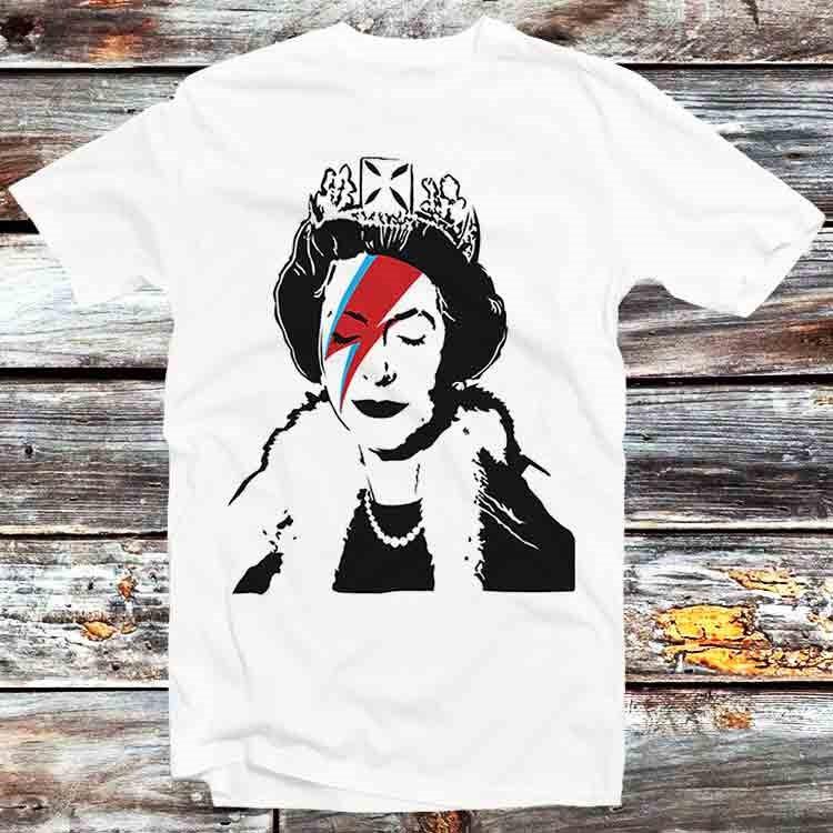 Футболка Banksy God Save The Queen B1209